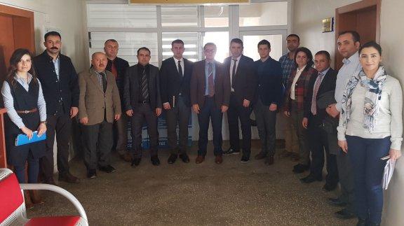 İlçe Milli Eğitim Müdürümüz Fedai AKIN Okul Müdürleri ve Müdür Yardımcılarıyla Değerlendirme Toplantısında Bir Araya Geldi