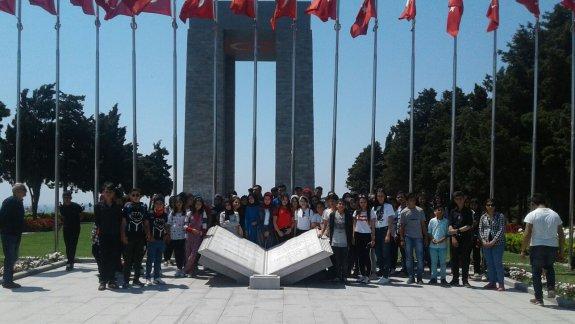 Öğrencilerimize Çanakkale Gezisi Düzenlendi