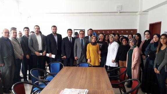 İlçe Milli Eğitim Müdürümüz Sayın Fedai AKIN Okul Ziyaretlerine Devam Ediyor.