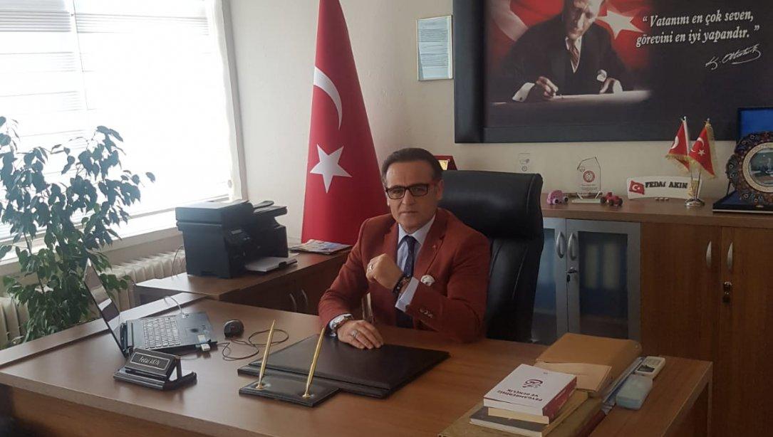 İlçe Milli Eğitim Müdürümüz Sayın Fedai AKIN, 2018-2019 Eğitim Öğretim Yılının 1. Döneminin Sona Ermesi Dolayısıyla Mesaj Yayımladı