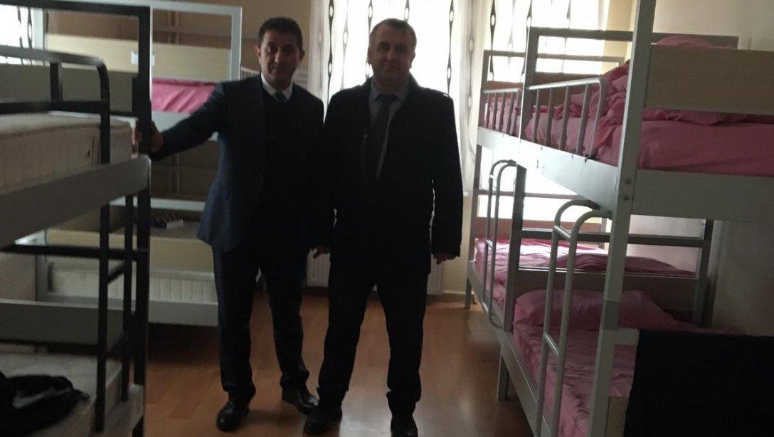 İlçemiz Kız Öğrenci Pansiyonunun Denetimi Yapıldı