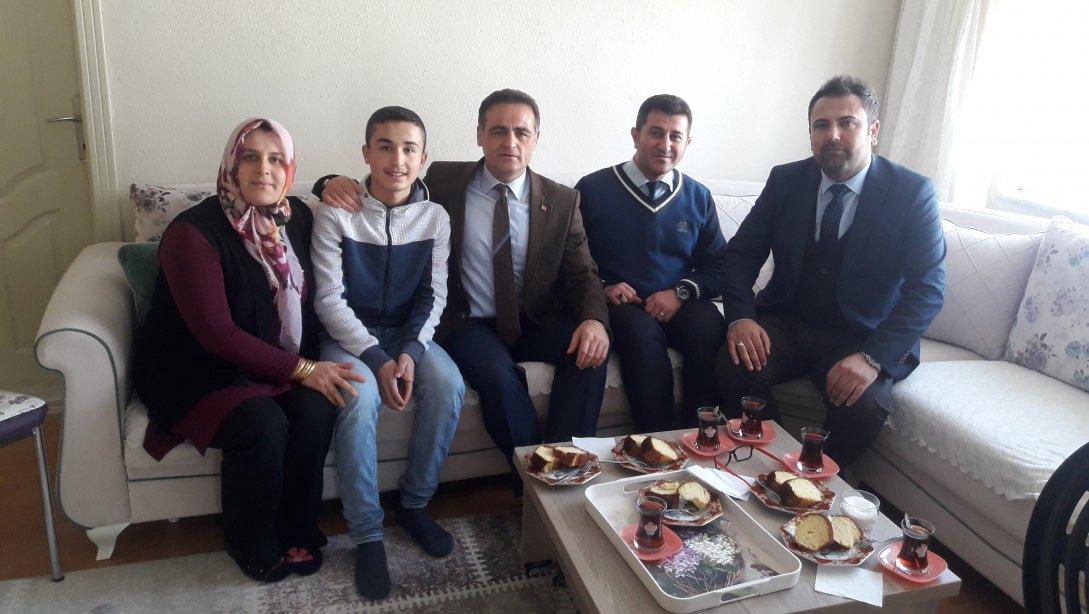 İl Milli Eğitim Müdürlüğünün Başlattığı "Bir Kahvenizi İçeriz" İsimli Proje Kapsamında Veli Ziyaretlerimiz Devam Ediyor