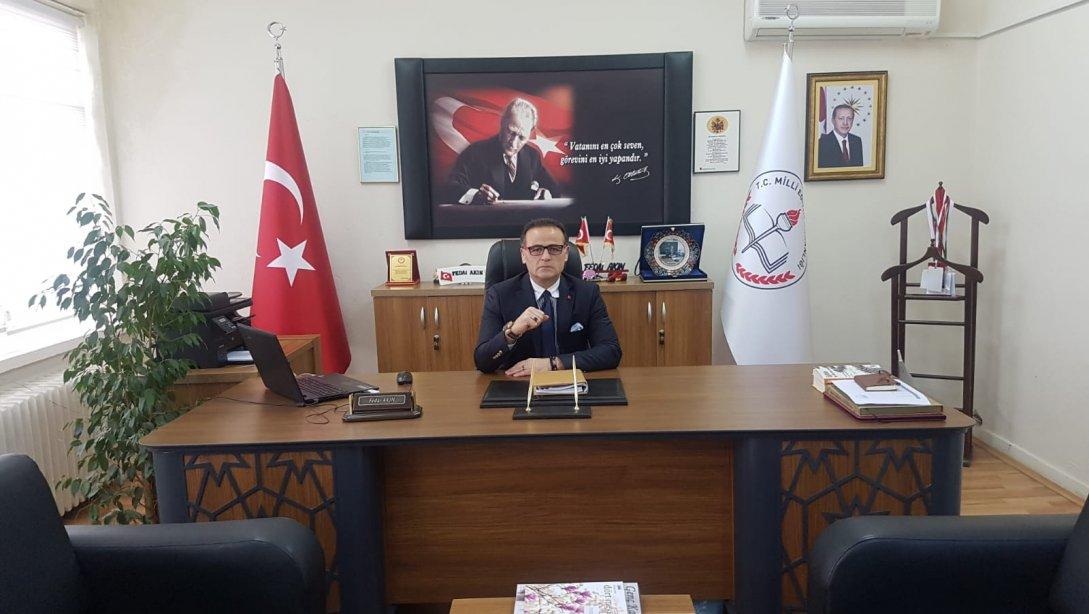 İlçe Milli Eğitim Müdürümüz Sayın Fedai AKIN´ın 24 Kasım Öğretmenler Günü Mesajı