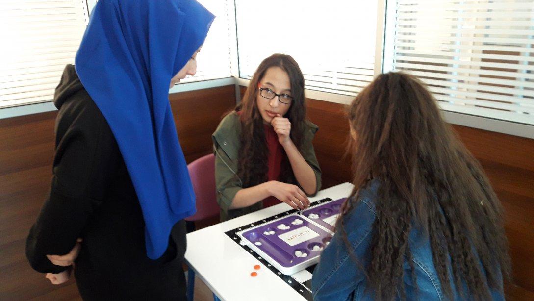 İlçemizde Ortaokul ve Lise Öğrencileri Arasında Mangala Turnuvası Gerçekleştirildi