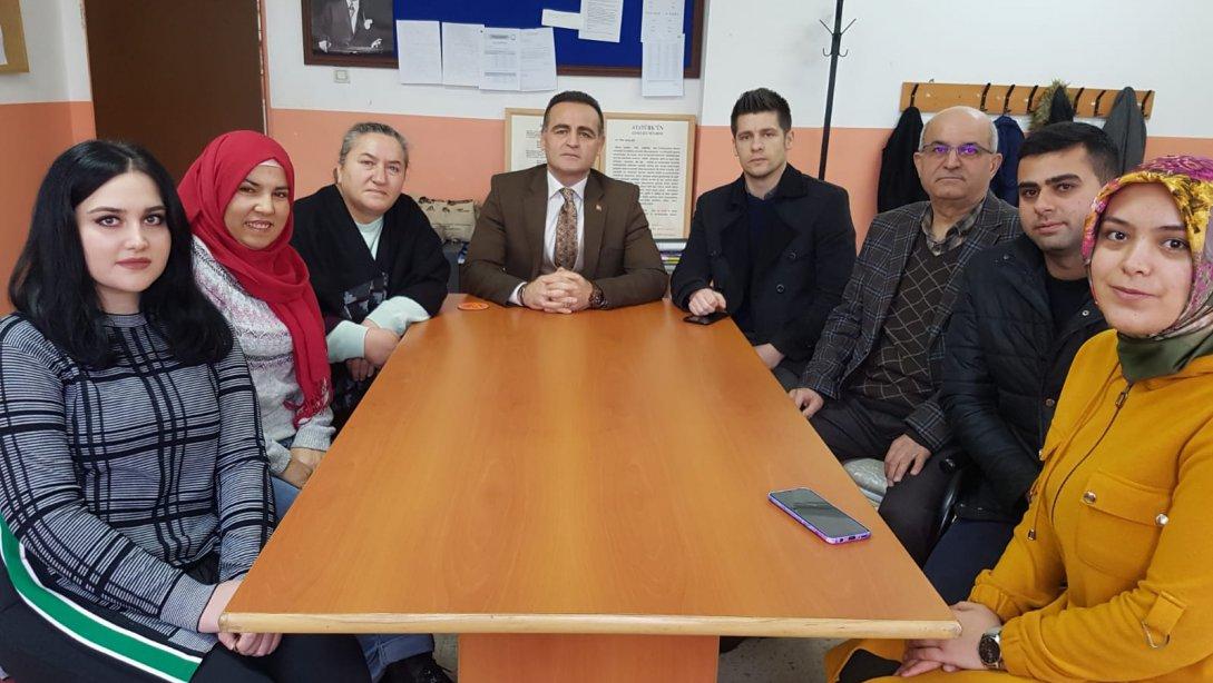 İlçe Milli Eğitim Müdürümüz Fedai AKIN'dan Güzelyurt İlk/Ortokulu'na Ziyaret