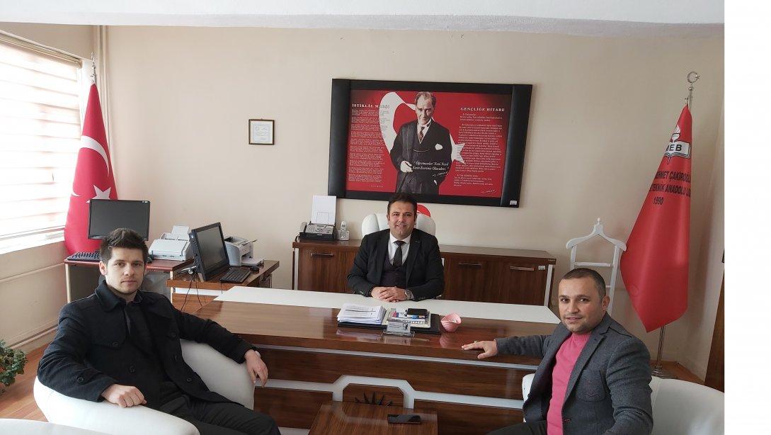 İlçe Milli Eğitim Müdürümüz Sayın Yıldıray DOĞAN'ın Hakim Mehmet Çakıroğlu Mesleki ve Teknik Anadolu Lisesine Ziyareti
