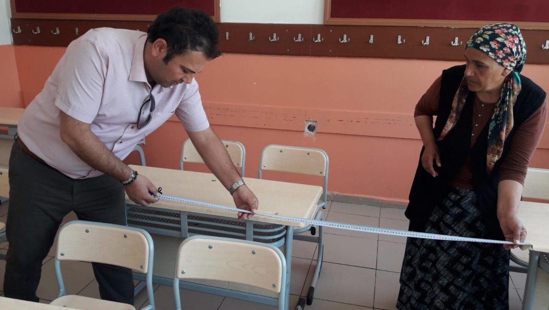 İlçe Milli Eğitim Müdürümüz Sayın Yıldıray DOĞAN, LGS Kapsamında Yapılacak olan Merkezi Sınav Okullarını Denetledi.